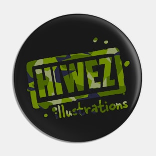 HIWEZ logo Swedish M90 Pin