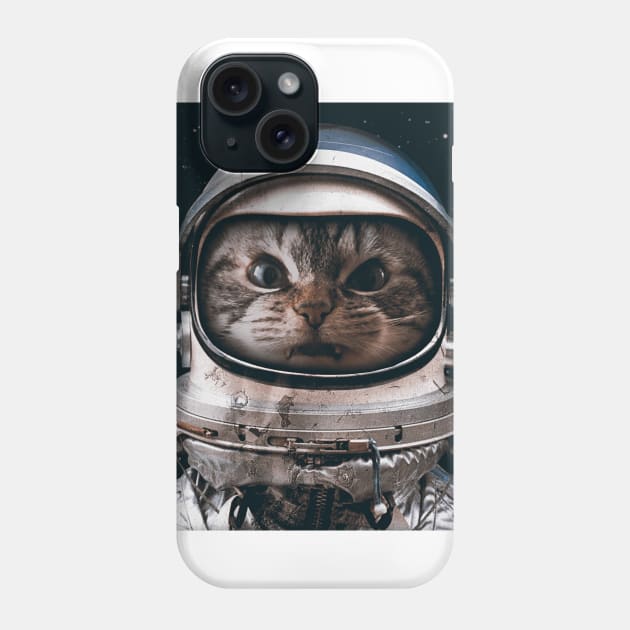 Space Catet Phone Case by SeamlessOo