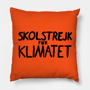 Skolstrejk For Klimatet Pillow