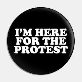 Protest Pin