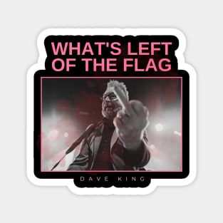 whats left of the flag - vintage minimalism Magnet