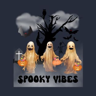 Spooky Vibes Halloween Shirt T-Shirt