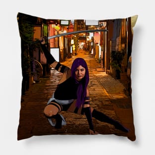 Alley Attack Pillow