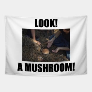 Look! A mushroom! Tapestry