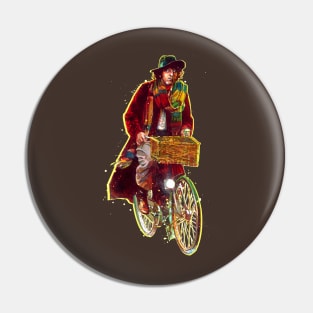 Bicycle Who ( The Doctor ) Pin