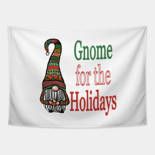 Gnome For The Holidays Tapestry