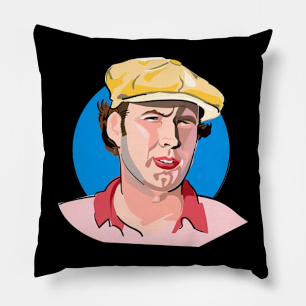 Legend Ty Webb Caddyshack Fanart Pillow by Ahana Hilenz