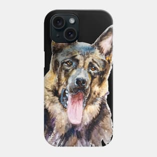 German shepherd Phone Case