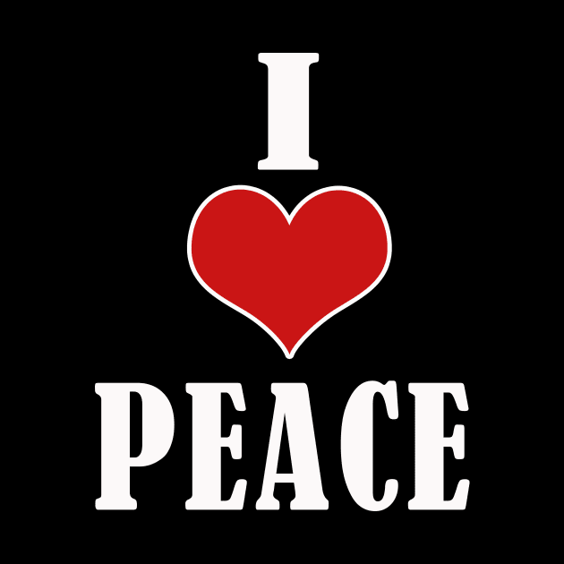 i love peace by Elegance14