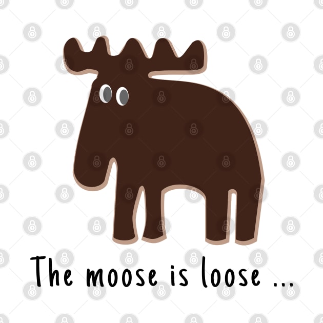 Brown Moose by Aurealis