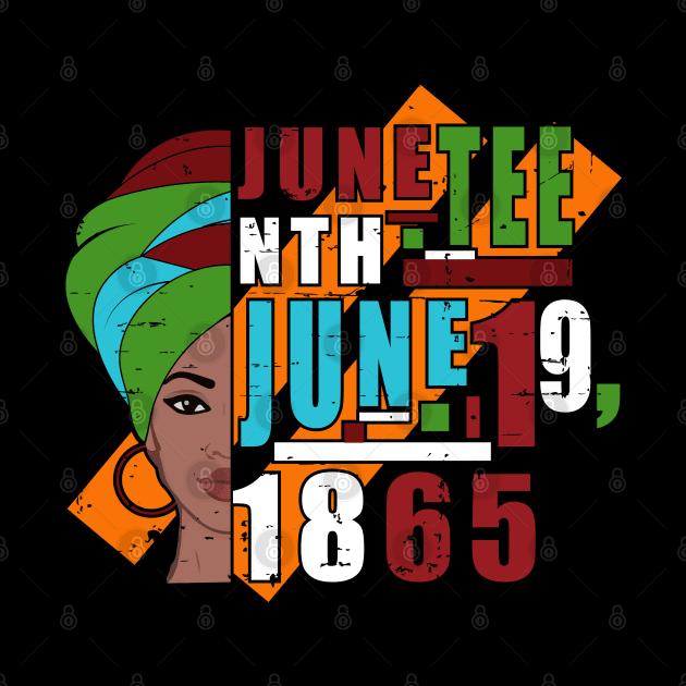 Juneteenth, June 19th, 1865, Black History by UrbanLifeApparel