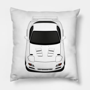 RX7 White Pillow