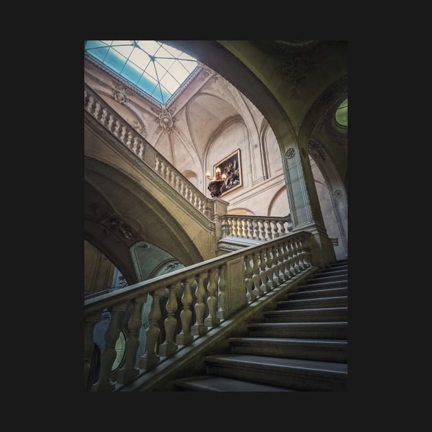 Louvre Palace architectural details by psychoshadow