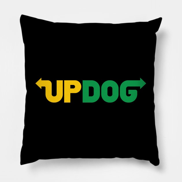 Updog Subs Pillow by DCLawrenceUK