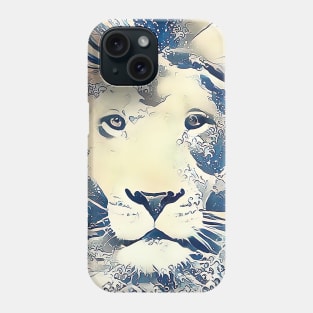 The Lion of the Waves Phone Case