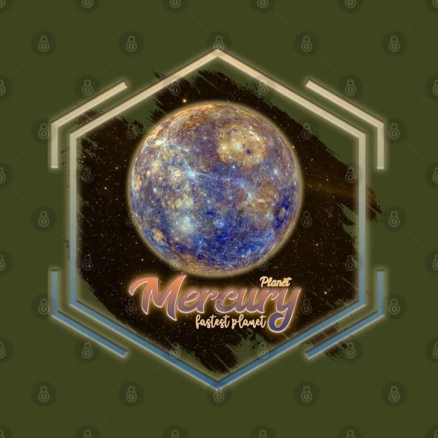 Planet Mercury: Fastest Planet by Da Vinci Feather