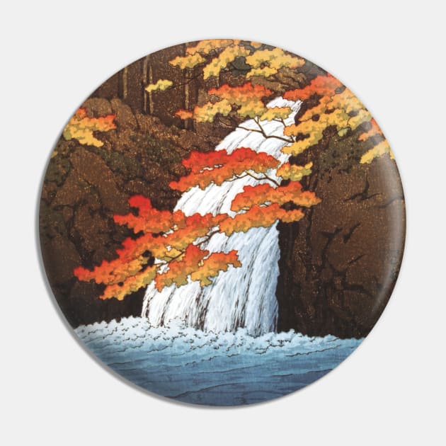 Senju Waterfall at Akame by Kawase Hasui Pin by Takeda_Art