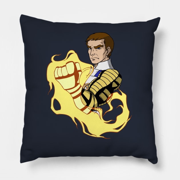 No Guts No Glory Pillow by laemejota