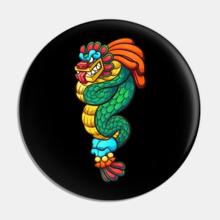 Quetzalcoatl god Pin