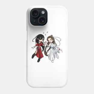 Chibi Fan Art - Heaven Official's Blessing - Hua Cheng and Xie Lian Phone Case