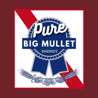 Pabst Blue Ribbon Mullet T-Shirt