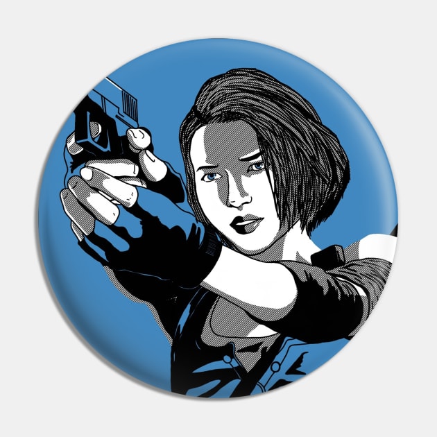 Jill Valentine Pin by Rama.Rabbit