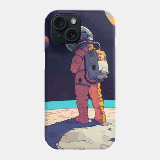 Lone astronaut Phone Case