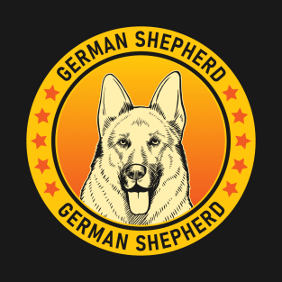 German Shepherd Dog Portrait T-Shirt