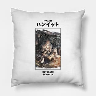 H'aanit Octopath Traveler Pillow