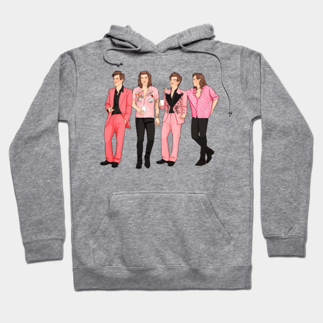 harry styles pink sweatshirt