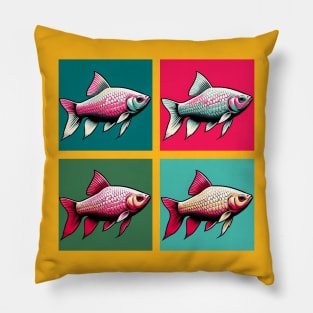 Pop Rosy Barb - Cool Aquarium Fish Pillow