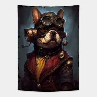 Steampunk Dog Tapestry