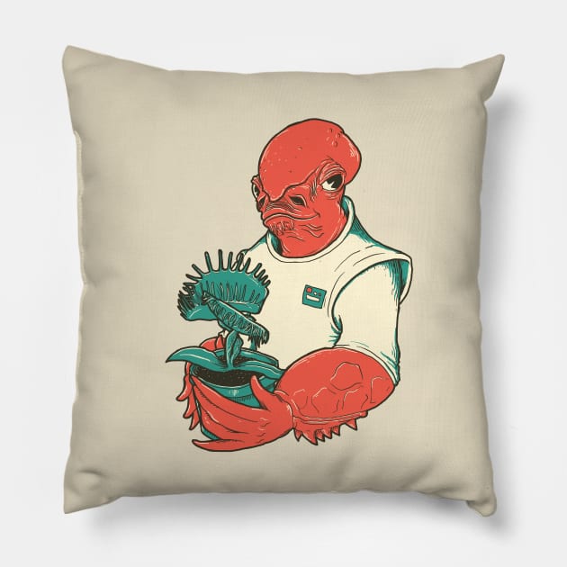 it's a trap Pillow by jonah block