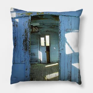 Caboose Interior Pillow