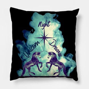 Unicorn Night Dreams Pillow