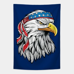 4th of July Patriotic Eagle Shirt Men American Flag Tapestry