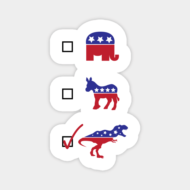 Vote T-Rex! Magnet by LastLadyJane