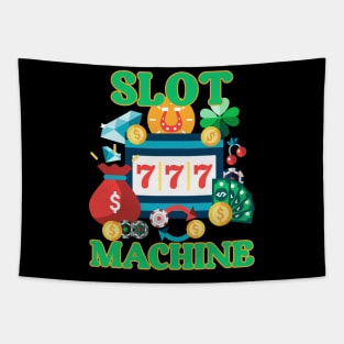 Slot Machine Lucky Victory Tapestry