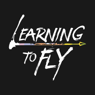 Learning to fly Flying Airplane Pilot Aviator T-Shirt