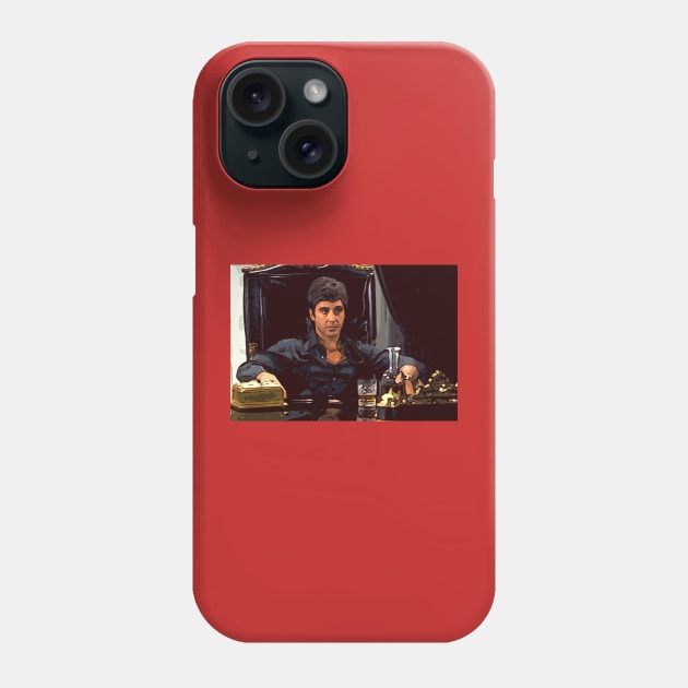 Mr Montana Phone Case by lilyvtattoos