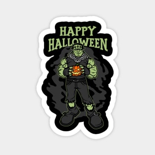 FRANKY HAPPY HALLOWEEN Magnet