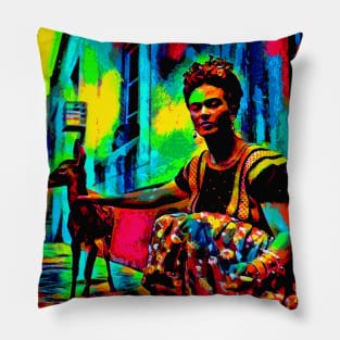 frida kahlo Pillow