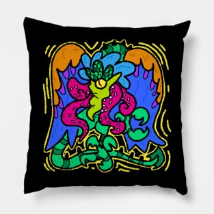 snallygaster Pillow