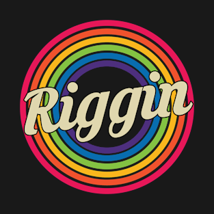 Riggin - Retro Rainbow Style T-Shirt