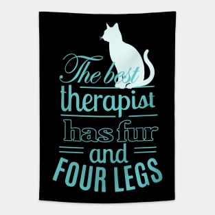 My Therapist has Fur and Four Legs Tapestry