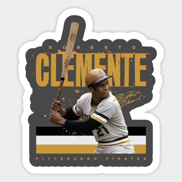 Throwback Pittsburgh Pirates Roberto Clemente Vintage Baseball 