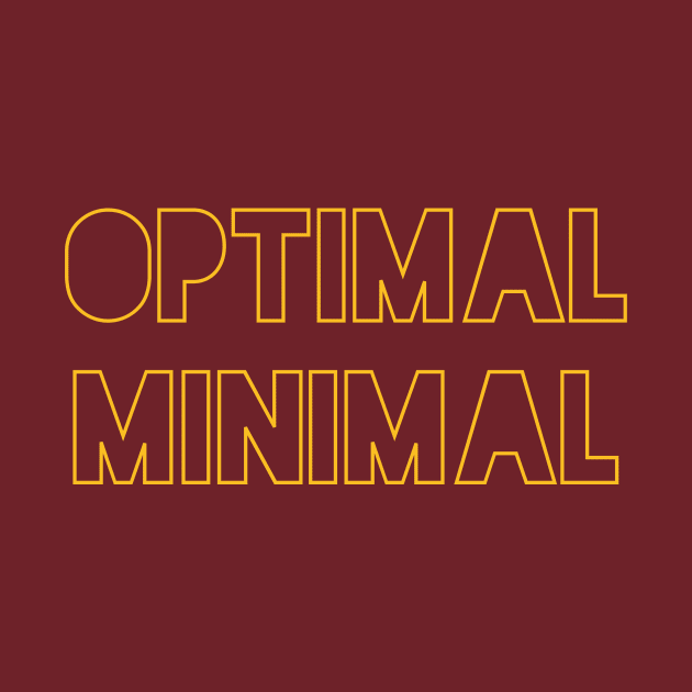 Optimal Minimal by jimmythedog