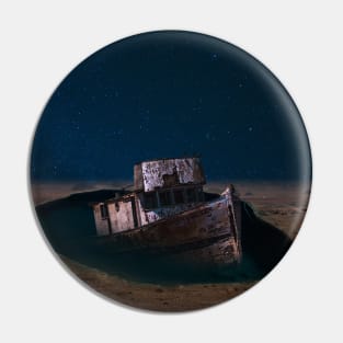 The Sunken Ship Pin