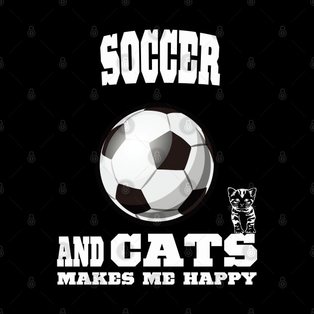 Soccer And Cats Makes Me Happy by kooicat