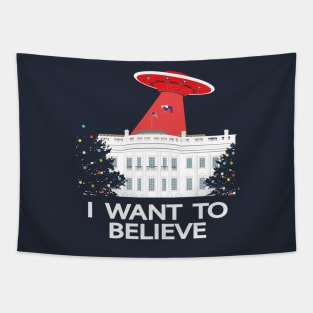 I want to believe (Christmas Time) Tapestry